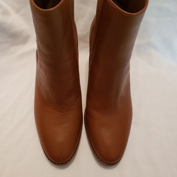 Lauren Ralph Lauren Womens Mylah Tan Chelsea Boots 9 B (M) - Picture 5 of 10